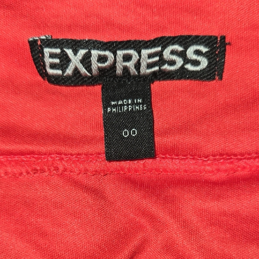 Express Sz 00 A-Line Mini Pleats Mesh LUXURY STYLE BANGER SEE PICS Dior Double! - Picture 4 of 11